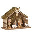 Fontanini 7-Figure Nativity w/ Set Italian Stable - 5" Scale