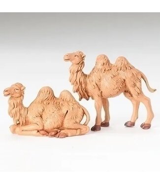 Fontanini 3.5" H Scale 2 Pc Camel Nativity Figures
