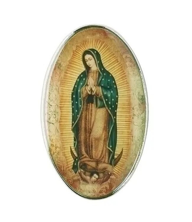 Our Lady of Guadalupe Visor Clip