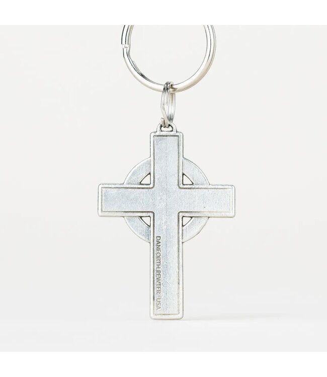 Celtic Cross Keyring