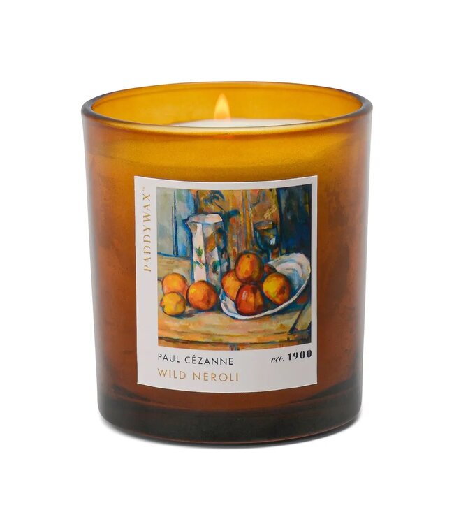 Impressionist - Cézanne, "Still Life with Milk Jug & Fruit" Candle