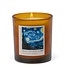 Impressionist Glass Candle - Van Gogh, "the Starry Night" Candle