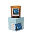 Impressionist Glass Candle - Van Gogh, "the Starry Night" Candle