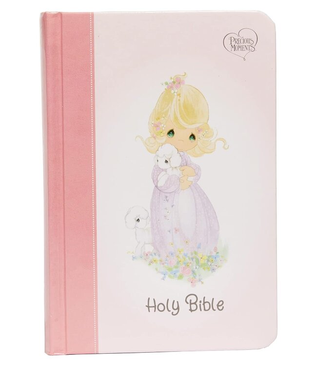 Precious Moments Small Hands Bible, Pink, Hardcover,Nkjv,