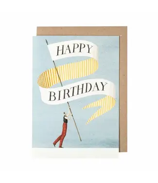 Happy Birthday Gentleman Greeting Card