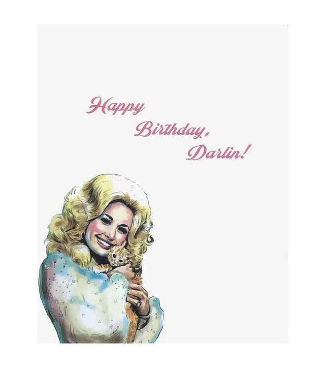 Dolly Parton Birthday Card