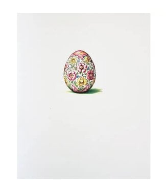Floral Egg Card