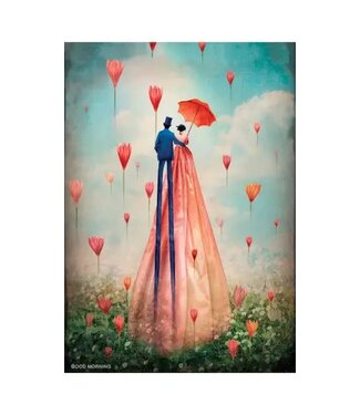 Good Morning - Artist: Catrin Welz-Stein Card