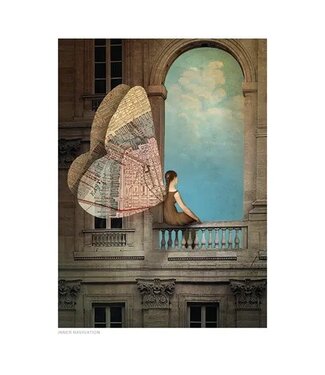 Inner Navigation - Artist: Catrin Welz-Stein Card