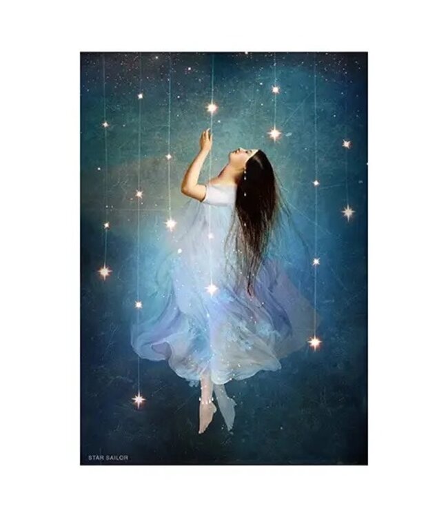 Star Sailor - Artist: Catrin Welz-Stein Card