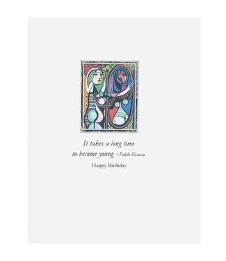 Picasso Birthday Card