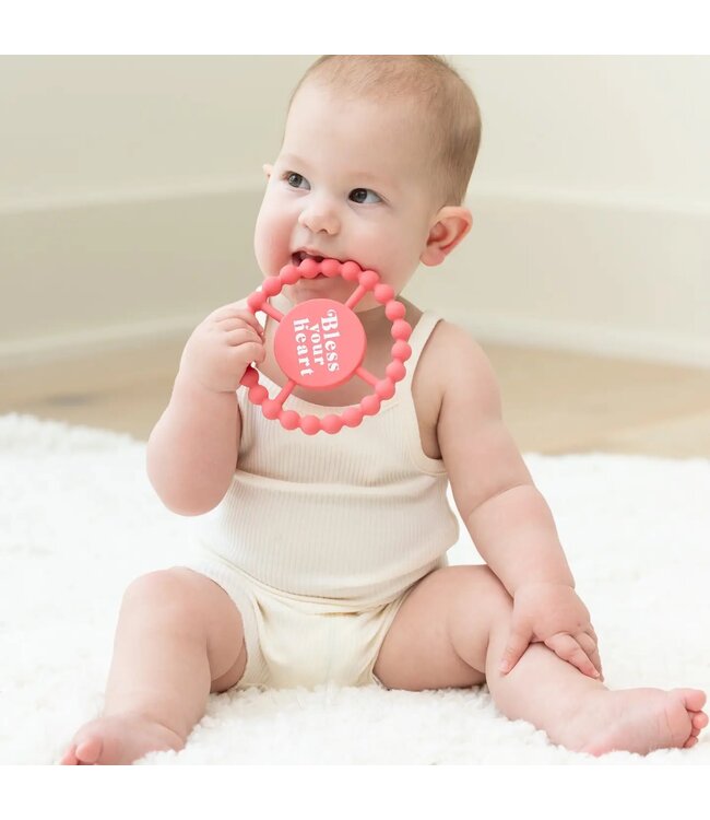 Bless Your Heart Happy Teether