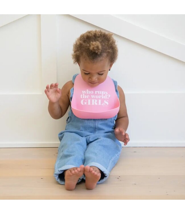Who Runs the World Wonder Bib
