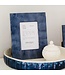 4" X 6" Capiz Photo Frame (Blue)