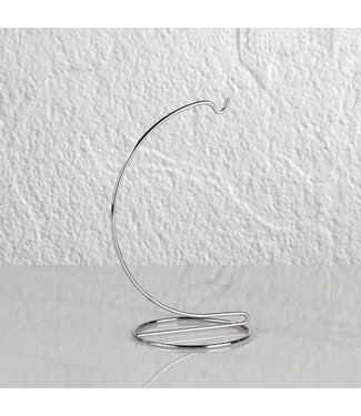Chrome Ornament Stand 7 3/4"
