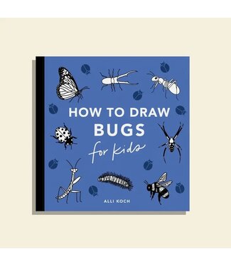 How To Draw Bugs For Kids (Butterflies, Bees, Ladybugs)