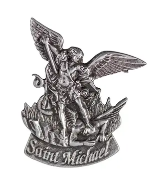 Saint Michael Visor Clip