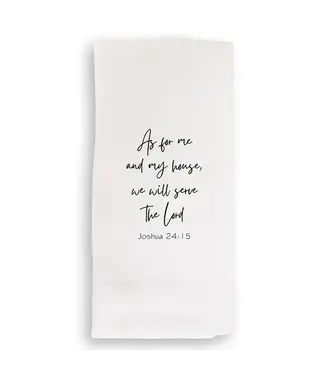 As For Me and My House Tea Towel