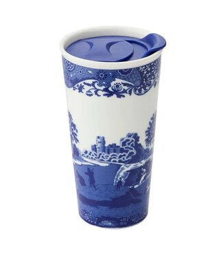 Blue Italian Travel Mug 12oz