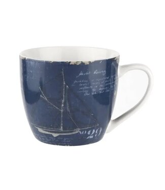Pimpernel Yacht Study 16 oz Mug