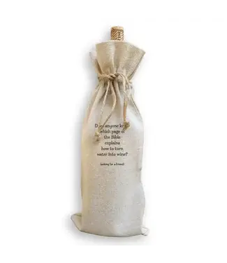 How To Turn Water Into Wine Gift Bag