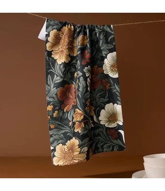 Classic Floral Tea Towel