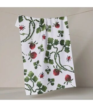 Ladybug Fields Tea Towel