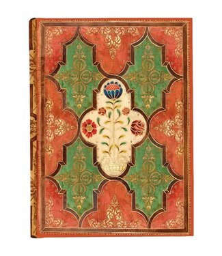 Floral Parchment Journal