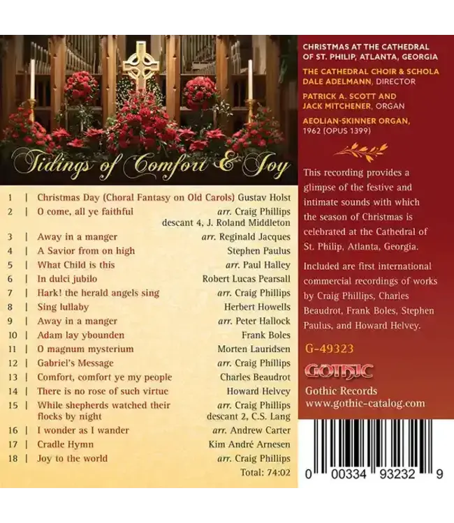 Tidings of comfort and joy CD
