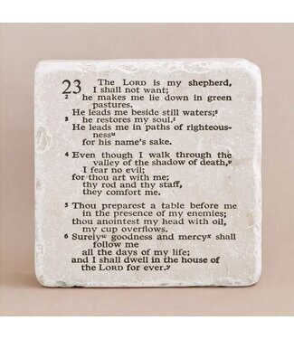 Psalm 23 - Large Stone
