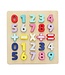 Wooden Chunky Number Math Puzzle
