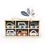 Car Display Case w/ 6 Vehicles