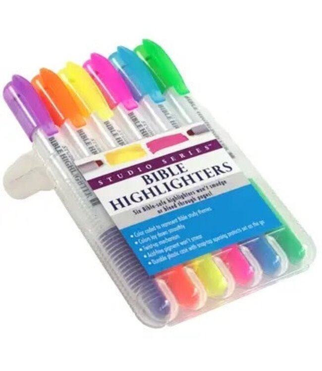 Bible Highlighters Set of 6