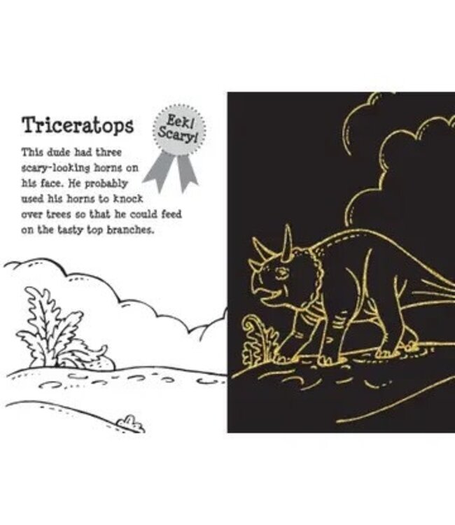 Dino Dudes Scratch and Sketch