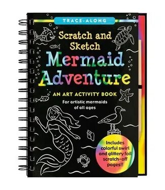 Mermaid Adventure Scratch and Sketch