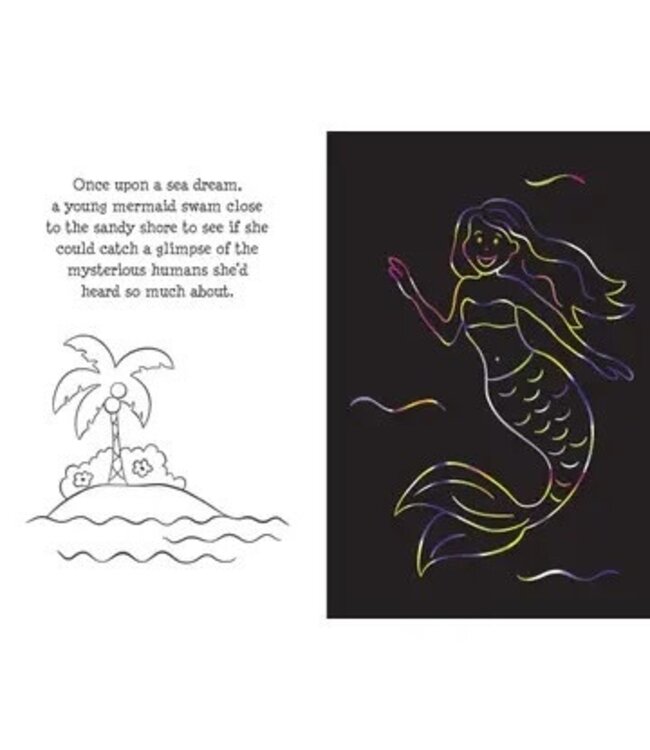 Mermaid Adventure Scratch and Sketch