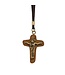 Necklace - Unity Cross Wooden  1.75"