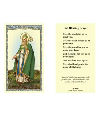 St. Patrick Laminated PrayerCard