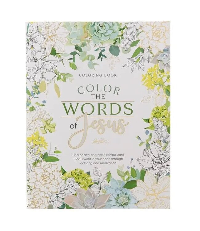 Coloring Book Color the Words of Jesus