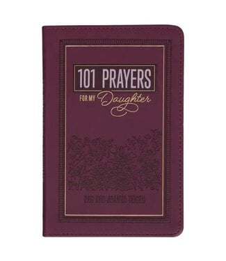 Gift Book 101 Prayers For My Daughter Faux Leather