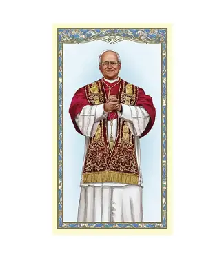 Pope Leo XIV Holy Card