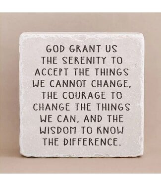 Serenity Prayer - Small Block