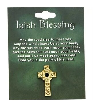 Celtic Cross Lapel Pin