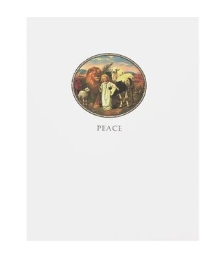 Jesus with Animals Card