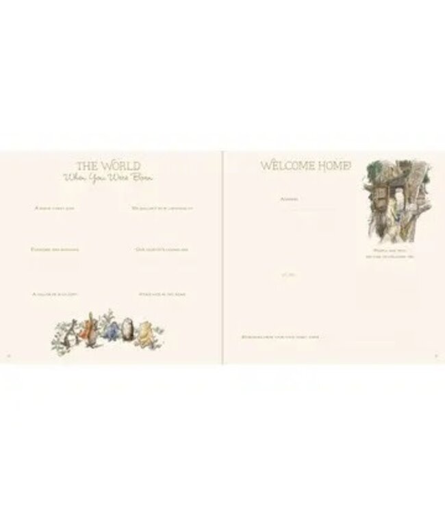 Winnie-The-Pooh Baby Book the First Five Years