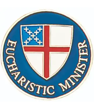 Pin Eucharistic Minister Episcopal Shield