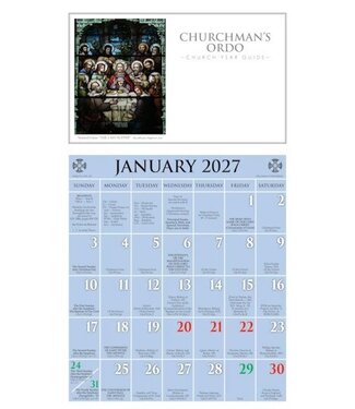 Ashby 2027 Churchman's Ordo Calendar
