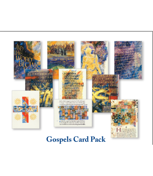 Gospels card pack - The St. John's Bible