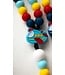 Airplane Baby Rosary - Light Blue Airplane