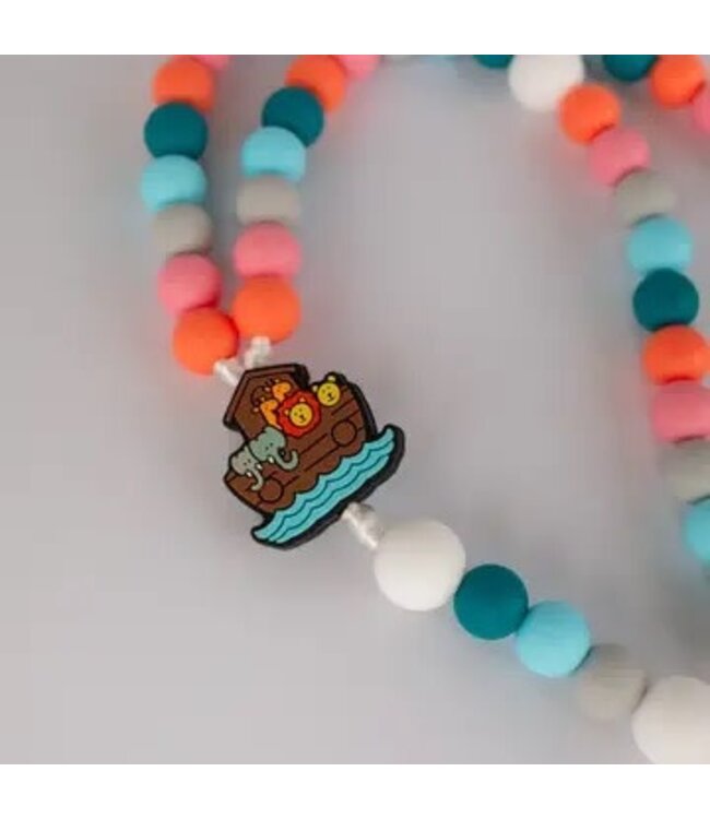 Girl Noah's Ark Baby Rosary
